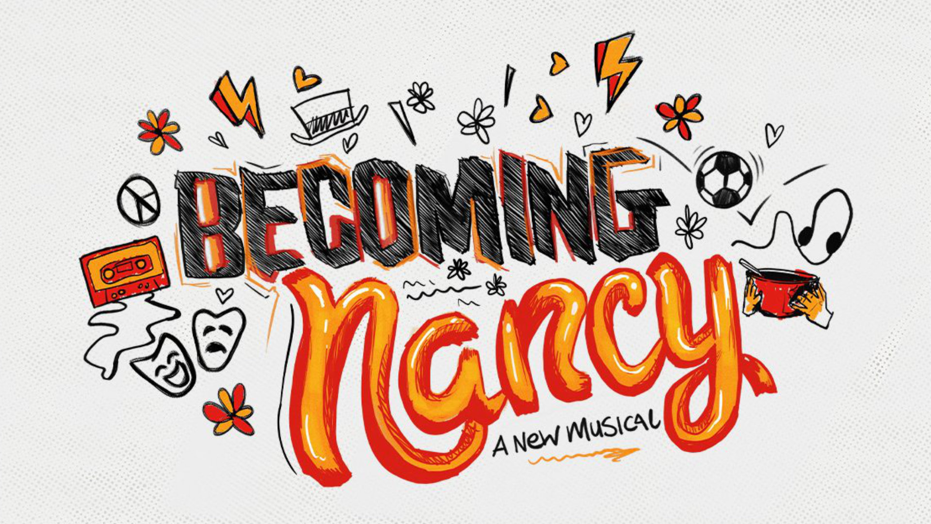 Becoming Nancy musical poster