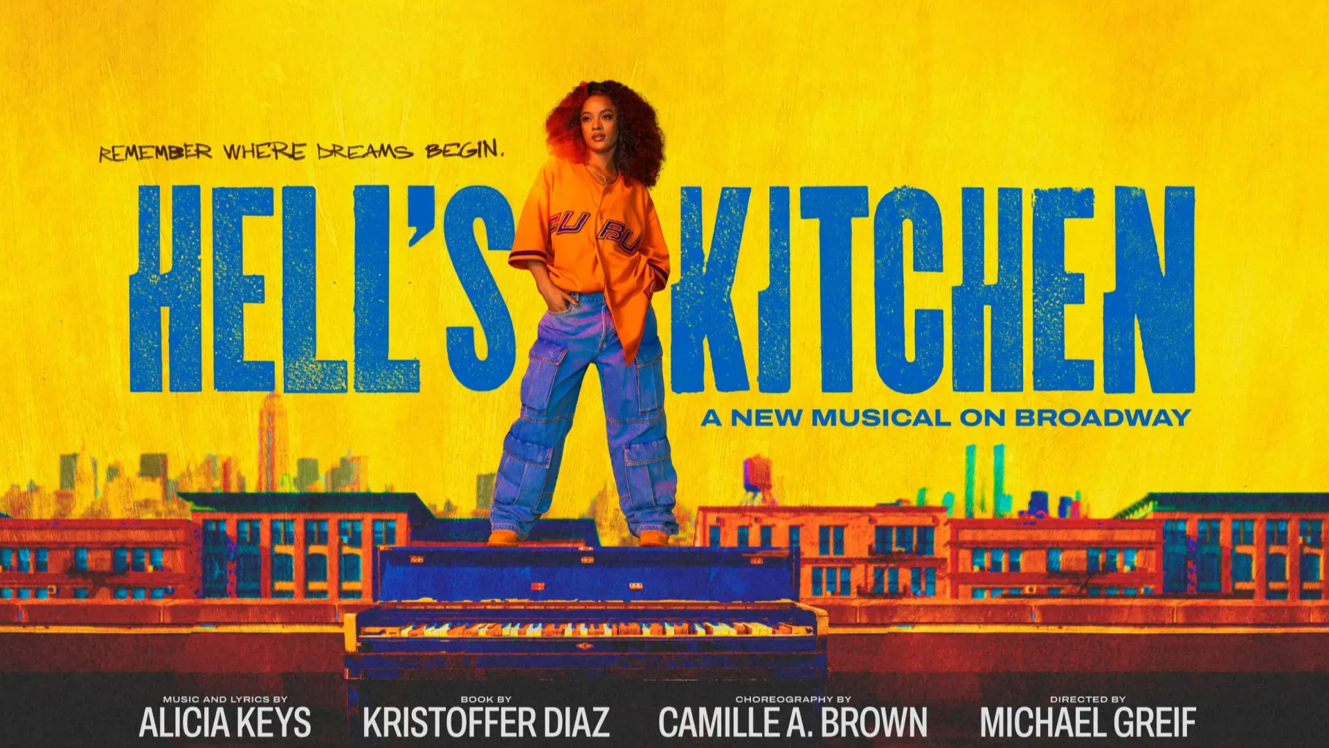 Hell's Kitchen musical poster