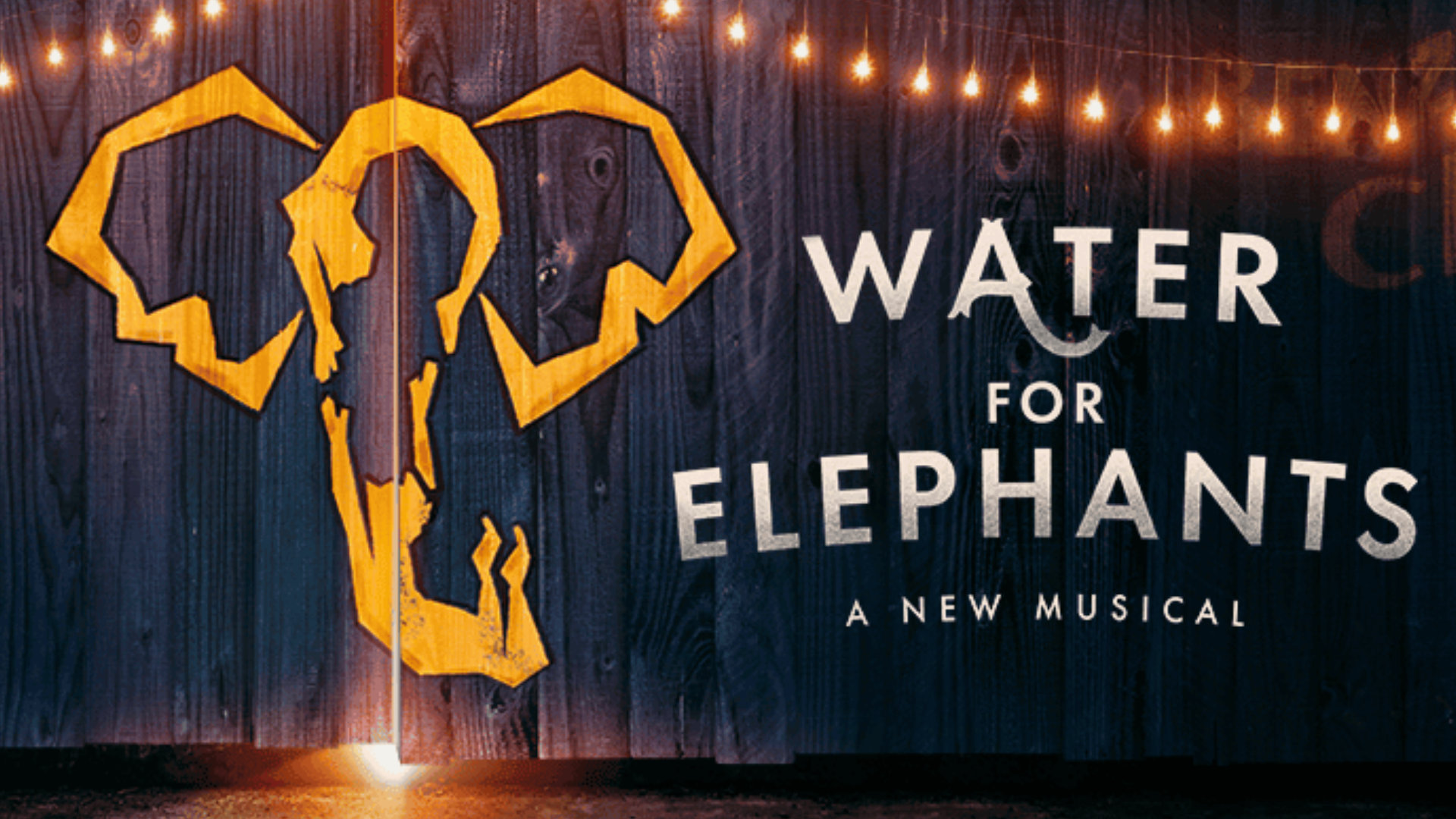 Water for Elephants musical poster